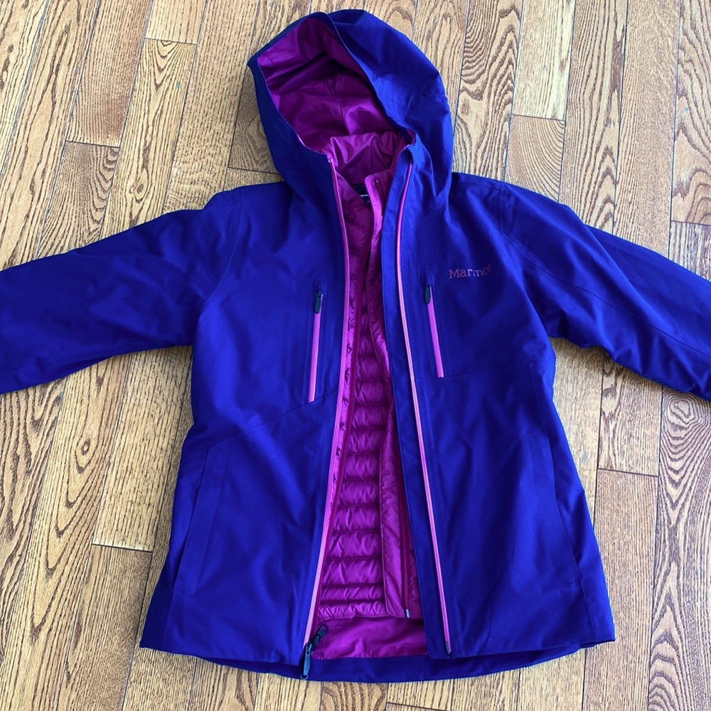 Super cute Marmot Ski Coat 3-in-1